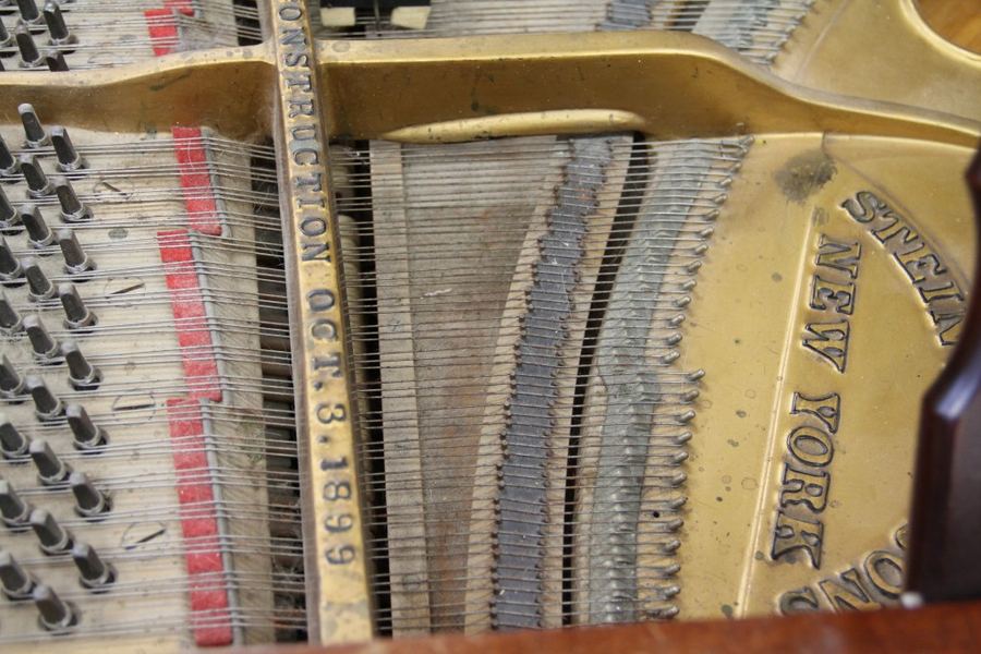 Avant : Steinway & Sons O 1899 — quart-de-queue