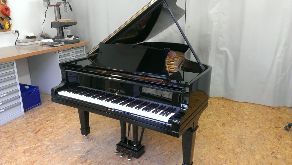 Après : Steinway & Sons B 1920 — demi-queue — photo 3 sur 4
