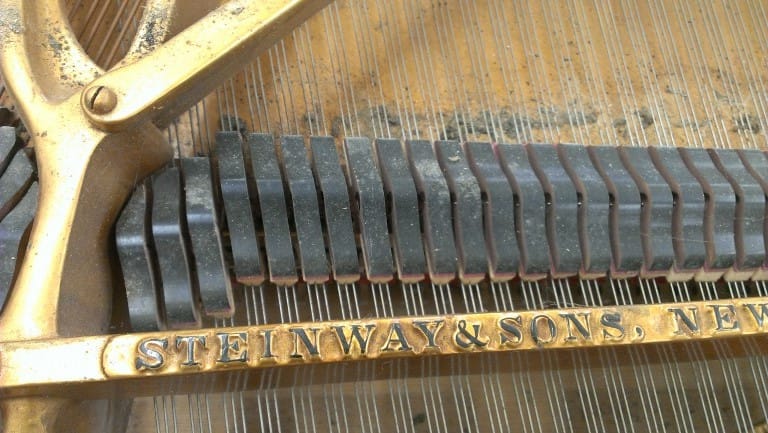 Avant : Steinway & Sons B 1920 — demi-queue — photo 3 sur 4